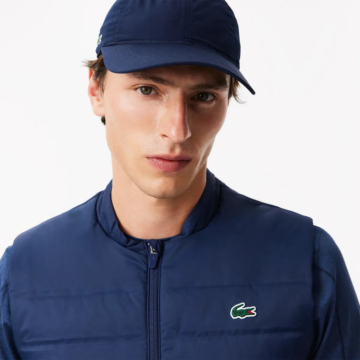 VESTE LACOSTE FZ SANS MANCHES ACTIVE PERFORMANCE