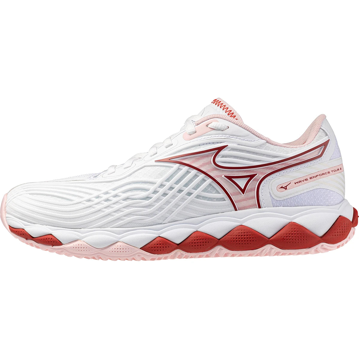 CHAUSSURES MIZUNO FEMME  WAVE ENFORCE TOUR 2 TERRE BATTUE