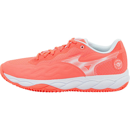 CHAUSUSRES MIZUNO FEMME WAWE ENFORCE COURT TERRE BATTUE