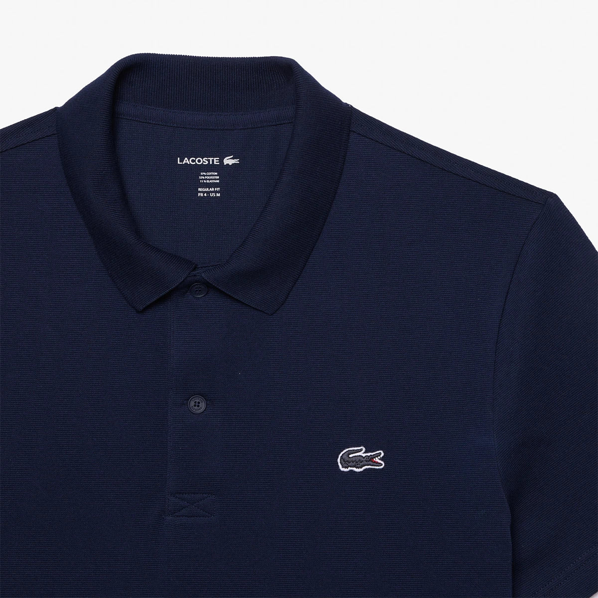 POLO LACOSTE CORE PERFORMANCE OTTOMAN REGULAR FIT