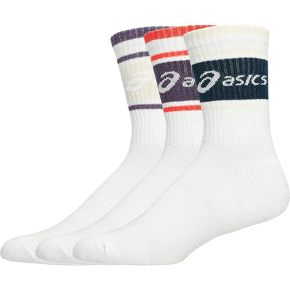 3 PAIRES DE CHAUSSETTES ASICS LOGO CREW