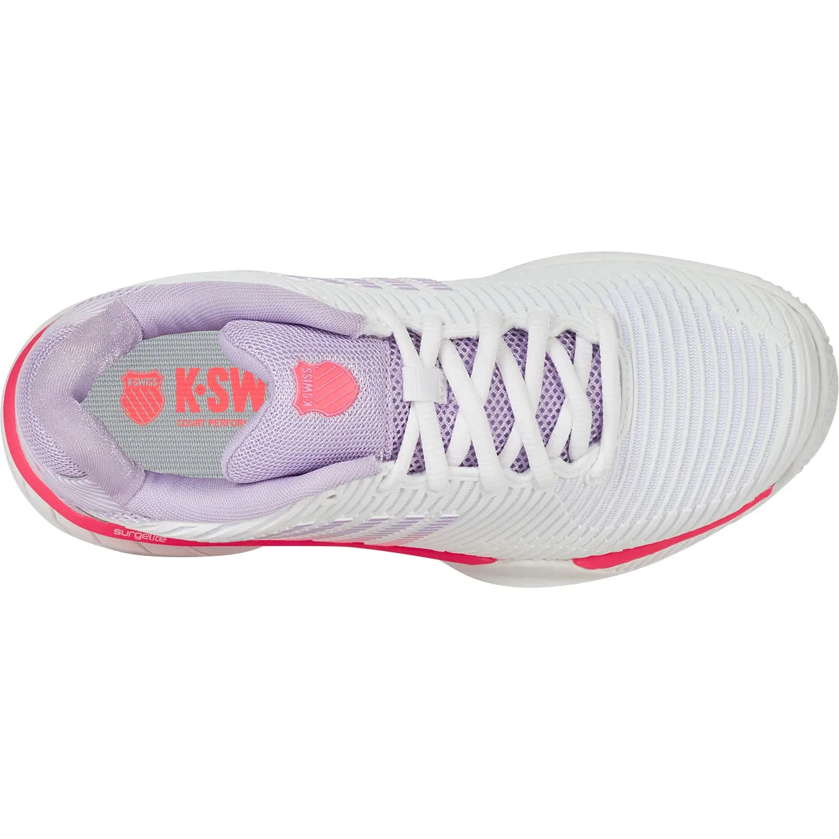 CHAUSSURES K-SWISS FEMME HYPERCOURT EXPRESS 2 TERRE BATTUE