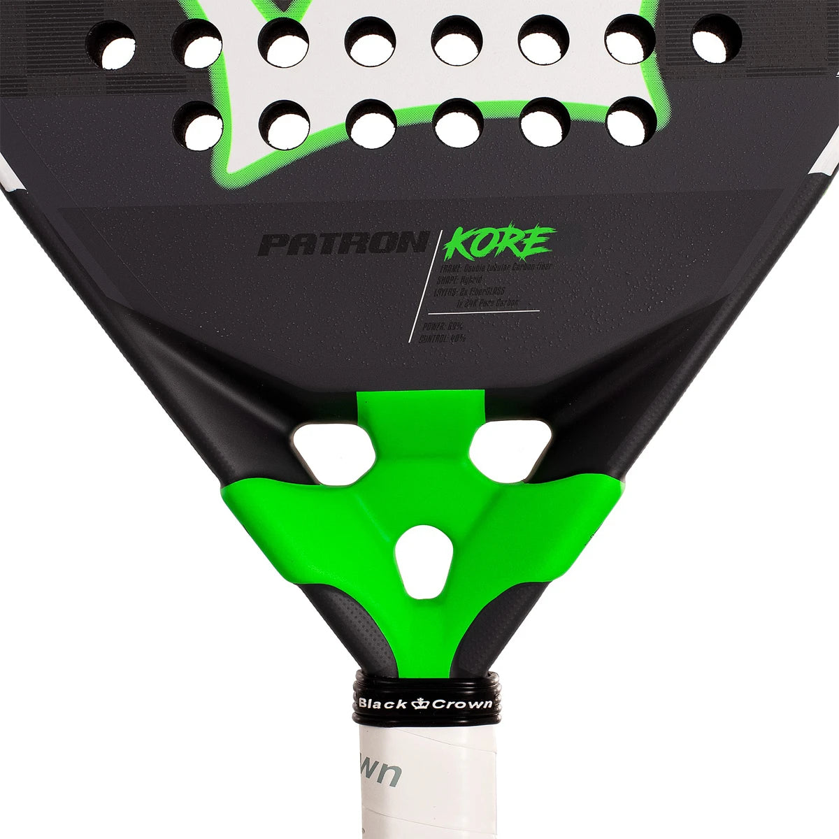 Raquette de Padel Test Black Crown Patron Kore