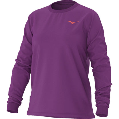 T-Shirt Mizuno Femme Manches Longues Athletic