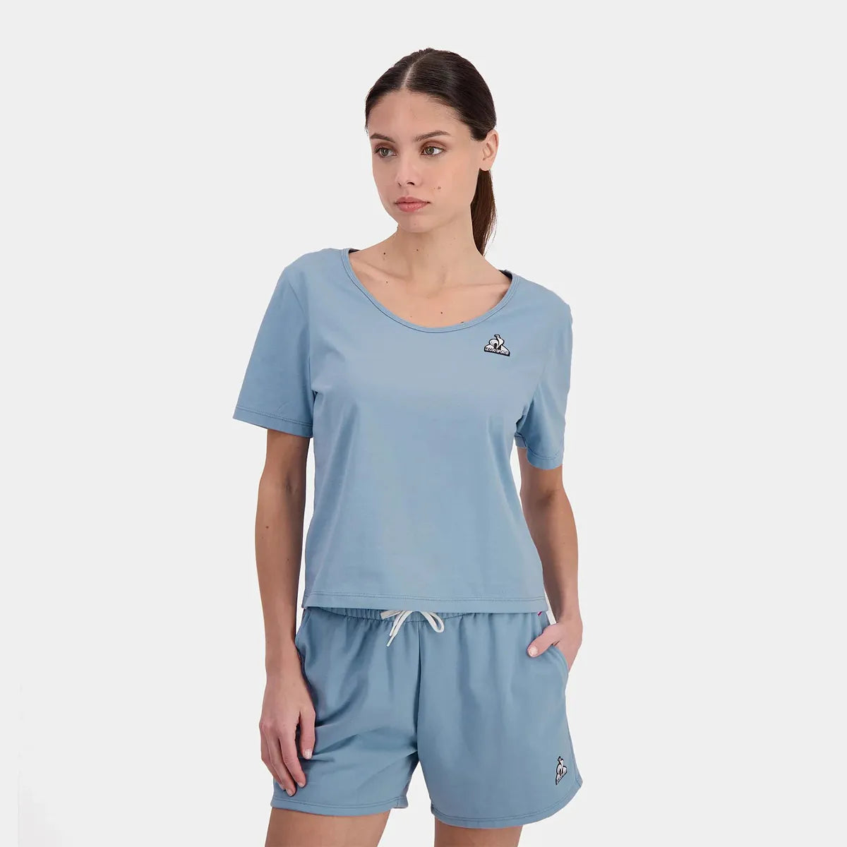 T-Shirt Le Coq Sportif Femme Contemporain