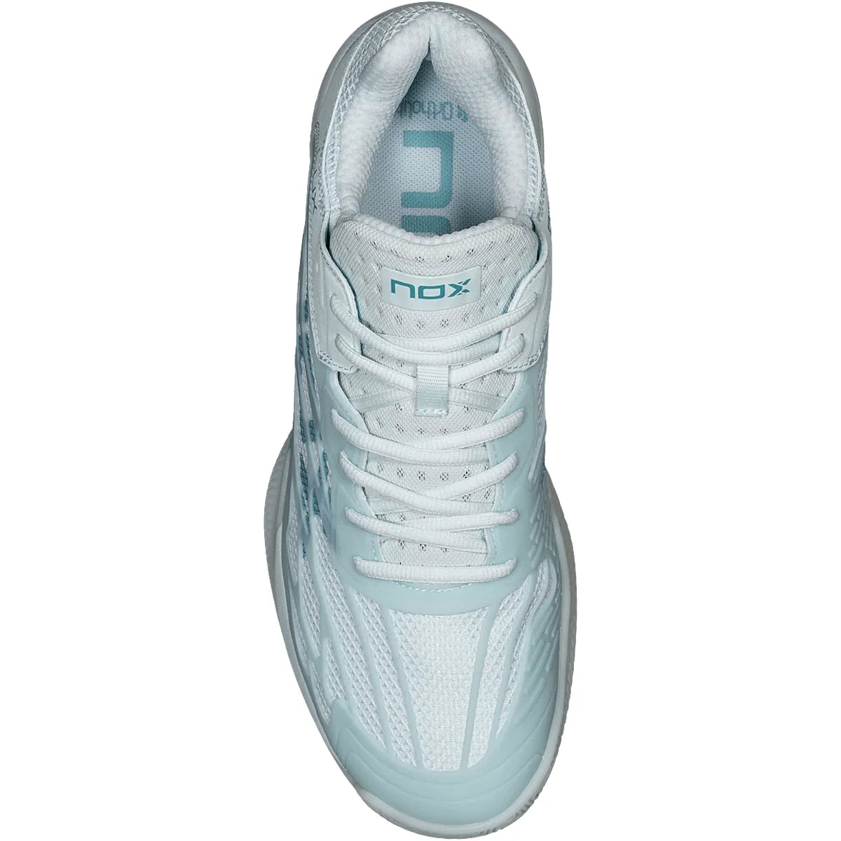 CHAUSSURES NOX PADEL FEMME AT10 LUX MORNING MIST/TURQUOISE