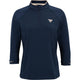 SWEAT TECNIFIBRE FEMME THERMOZIP 3/4 SLEEVE MARINE