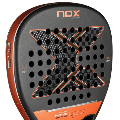 RAQUETTE DE PADEL NOX AT10 GENIUS ATTACK 12K BY AGUSTIN TAPIA