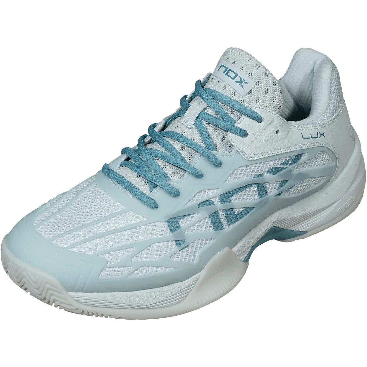 CHAUSSURES NOX PADEL FEMME AT10 LUX MORNING MIST/TURQUOISE