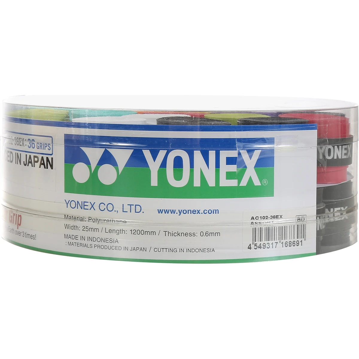 SURGRIPS YONEX FIN SUPER GRAP AC102  - BOITE DE 36 SURGRIPS