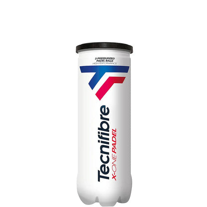 TUBE DE 3 BALLES DE PADEL TECNIFIBRE X-ONE