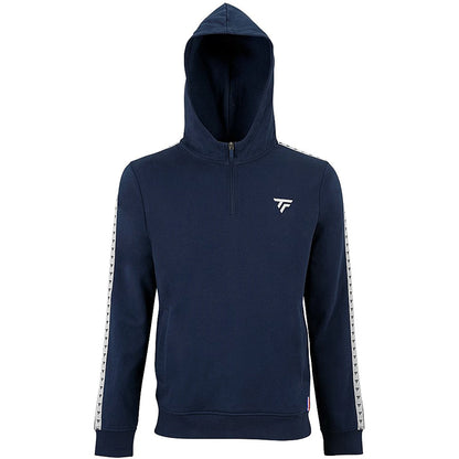 SWEAT TECNIFIBRE 1/2 ZIP A CAPUCHE