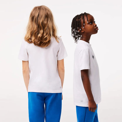 T-SHIRT LACOSTE JUNIOR ROLAND-GARROS