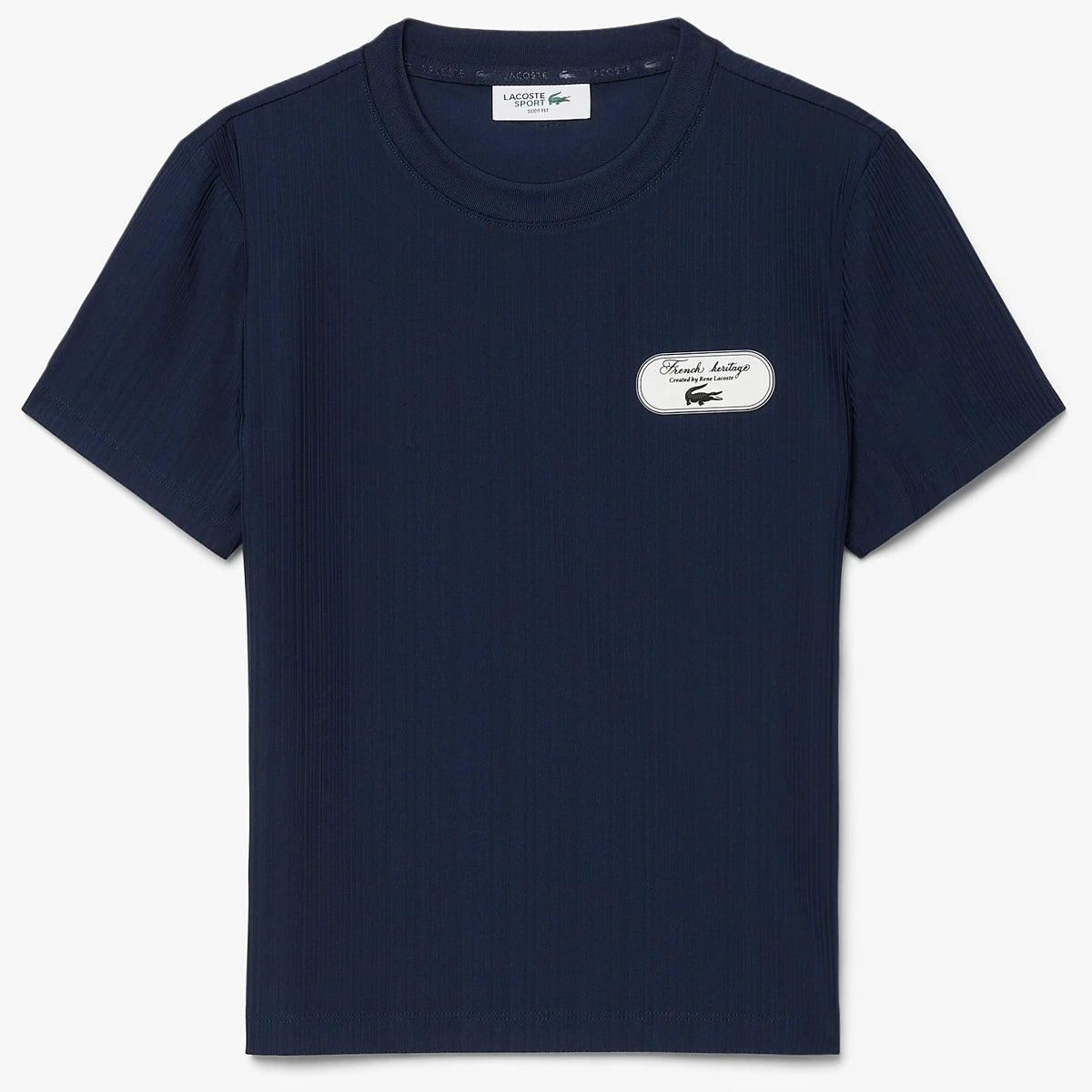 T-SHIRT FEMME LACOSTE HERITAGE