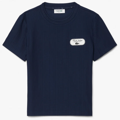 T-SHIRT FEMME LACOSTE HERITAGE