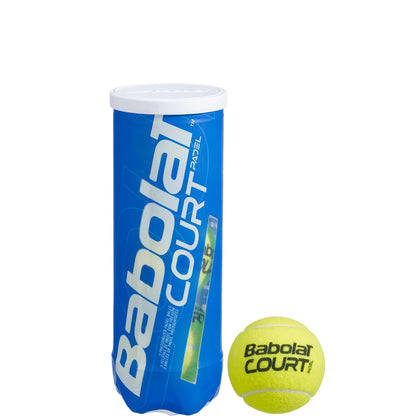 TUBE DE 3 BALLES DE PADEL BABOLAT COURT