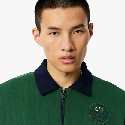 VESTE LACOSTE HERITAGE COTON