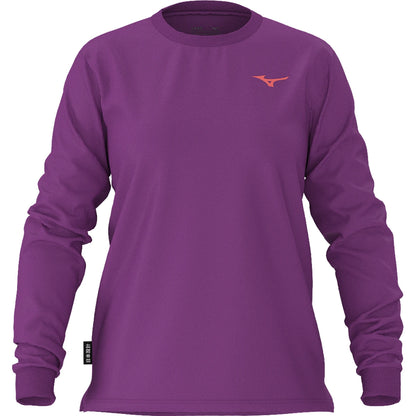 T-Shirt Mizuno Femme Manches Longues Athletic