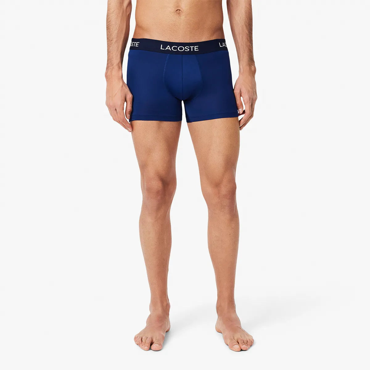 PACK DE 3 BOXERS LACOSTE POLYESTER
