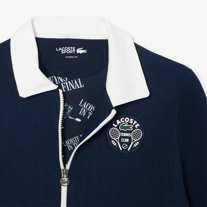 VESTE LACOSTE HERITAGE COTON