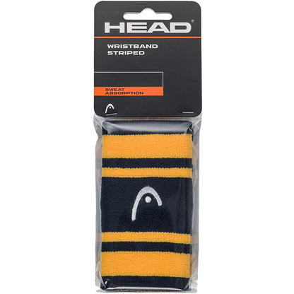 PAIRE DE SERRE POIGNETS HEAD DOUBLE LARGEUR 5" STRIPED