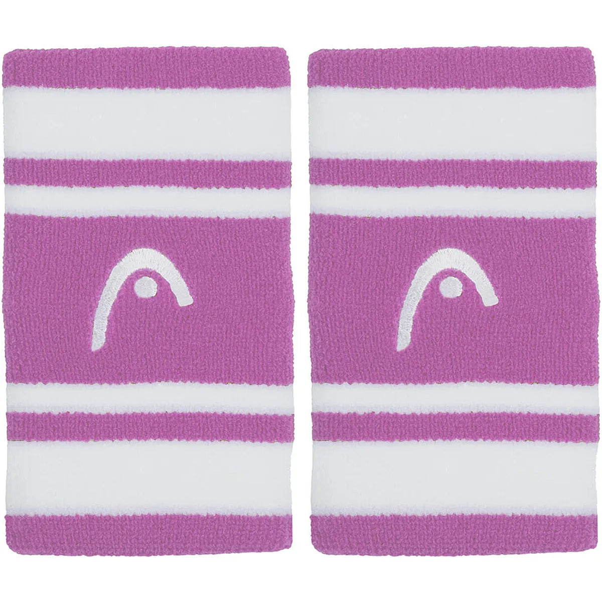 PAIRE DE SERRE POIGNETS HEAD DOUBLE LARGEUR 5" STRIPED