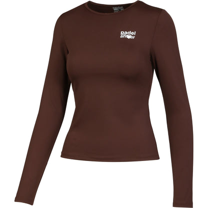 T-SHIRT MANCHES LONGUES FEMME TECHNIQUE PADEL MON AMOUR