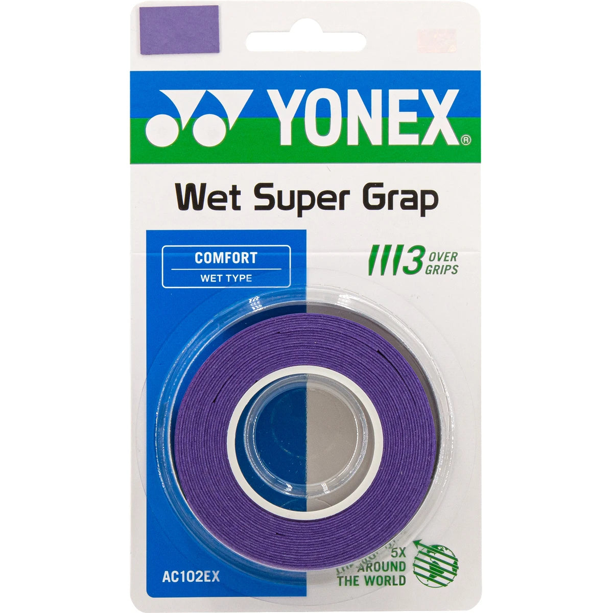 3 SURGRIPS YONEX SUPER GRAP AC 102