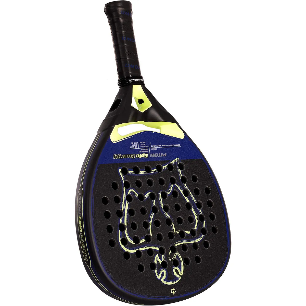 RAQUETTE DE PADEL BLACK CROWN PITON EPIC ENERGY