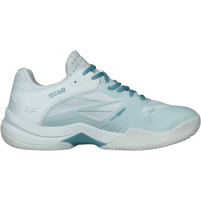 CHAUSSURES NOX PADEL FEMME AT10 LUX MORNING MIST/TURQUOISE