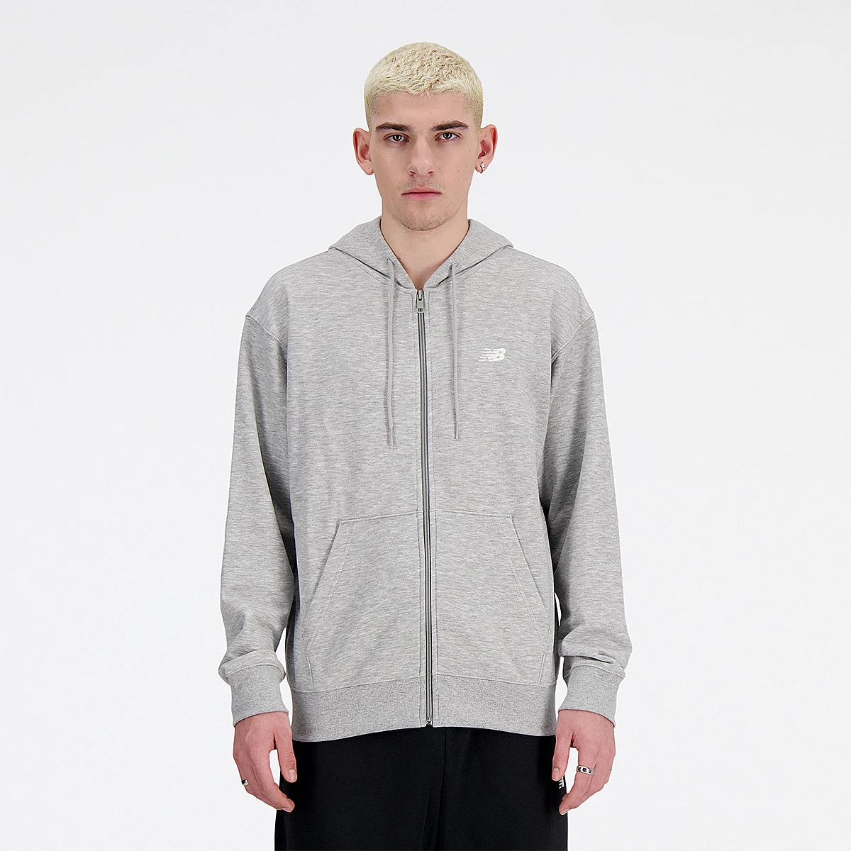 VESTE NEW BALANCE SPORT ESSENTIALS LOGO FLEECE FZ