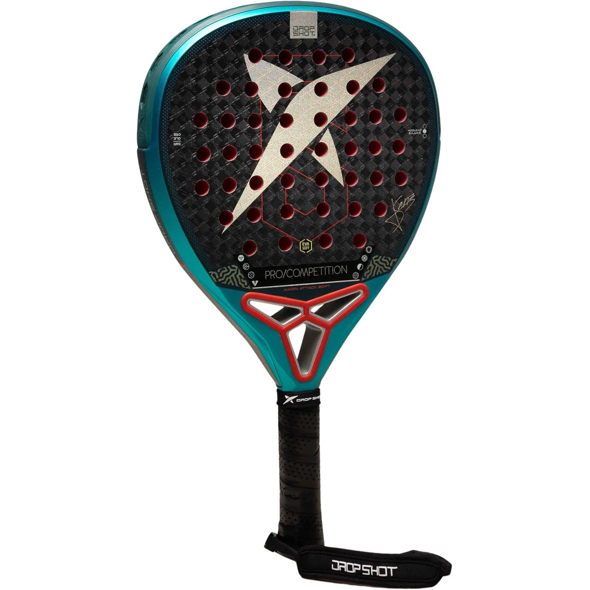 Raquette Padel Test Drop Shot Axion Attack Soft