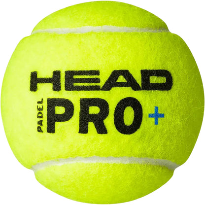 TUBE DE 3 BALLES HEAD PADEL PRO +
