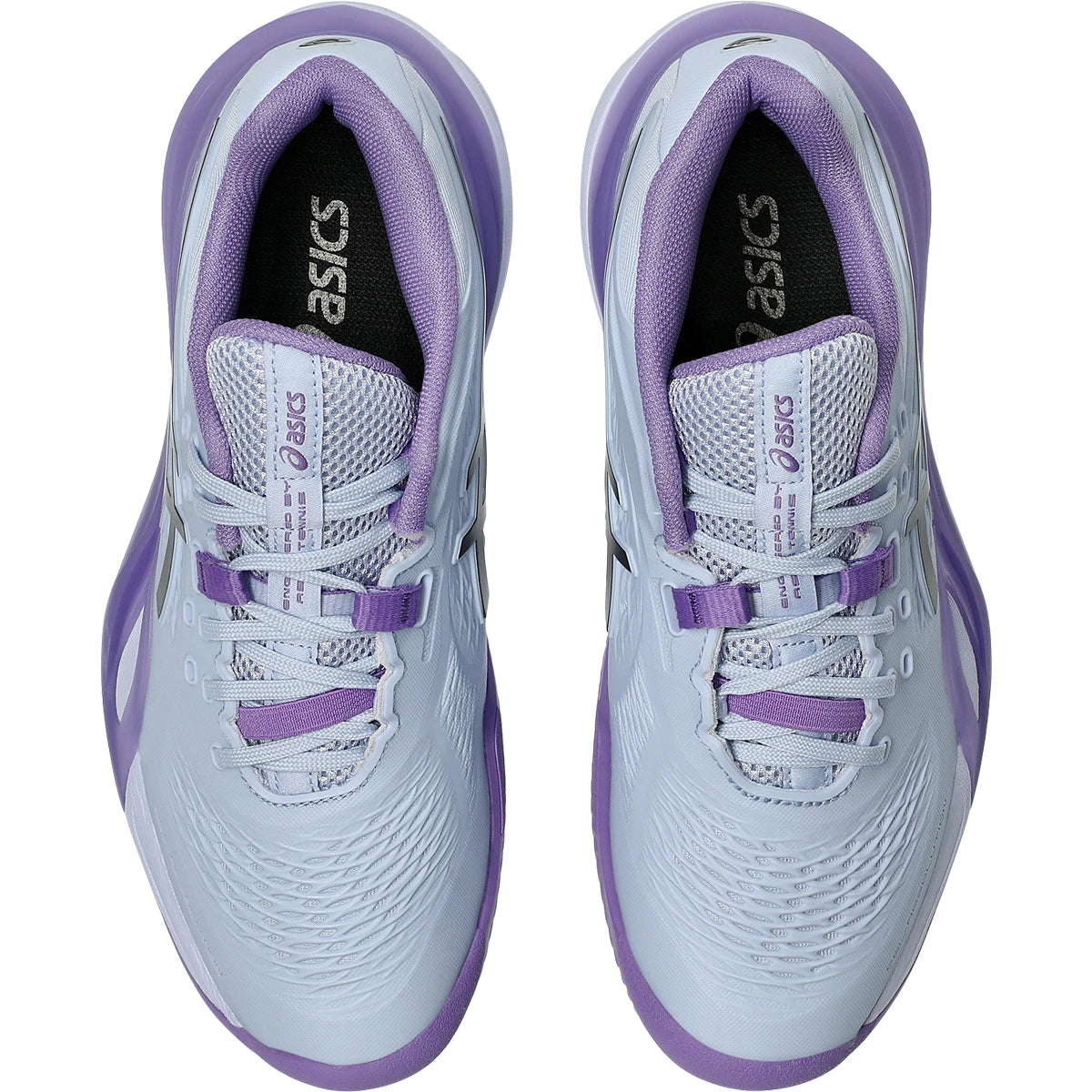 CHAUSSURES ASICS FEMME GEL RESOLUTION X NIGHT ENERGY TERRE BATTUE