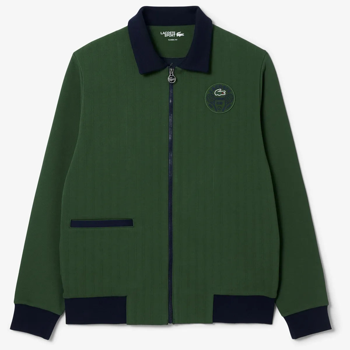 VESTE LACOSTE HERITAGE COTON