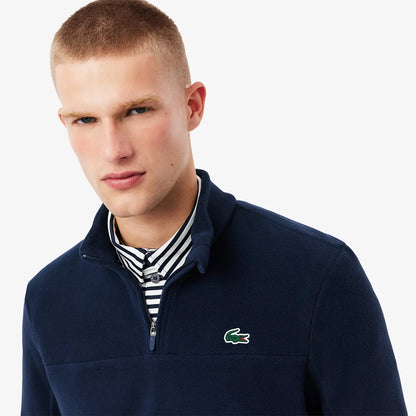 SWEAT LACOSTE CORE PERFORMANCE POLAIRE 1/2 ZIP