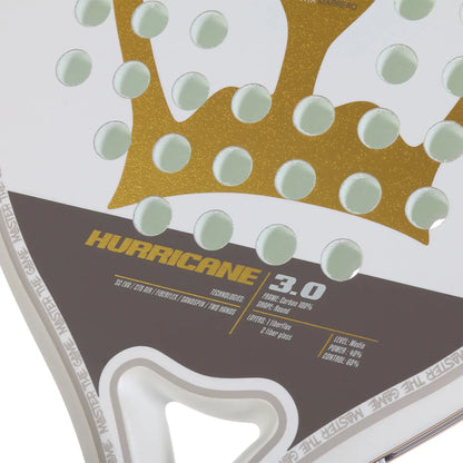 RAQUETTE DE PADEL BLACK CROWN HURRICANE 3.0