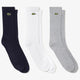 3 PAIRES DE CHAUSSETTES LACOSTE ATHLETE (MID)