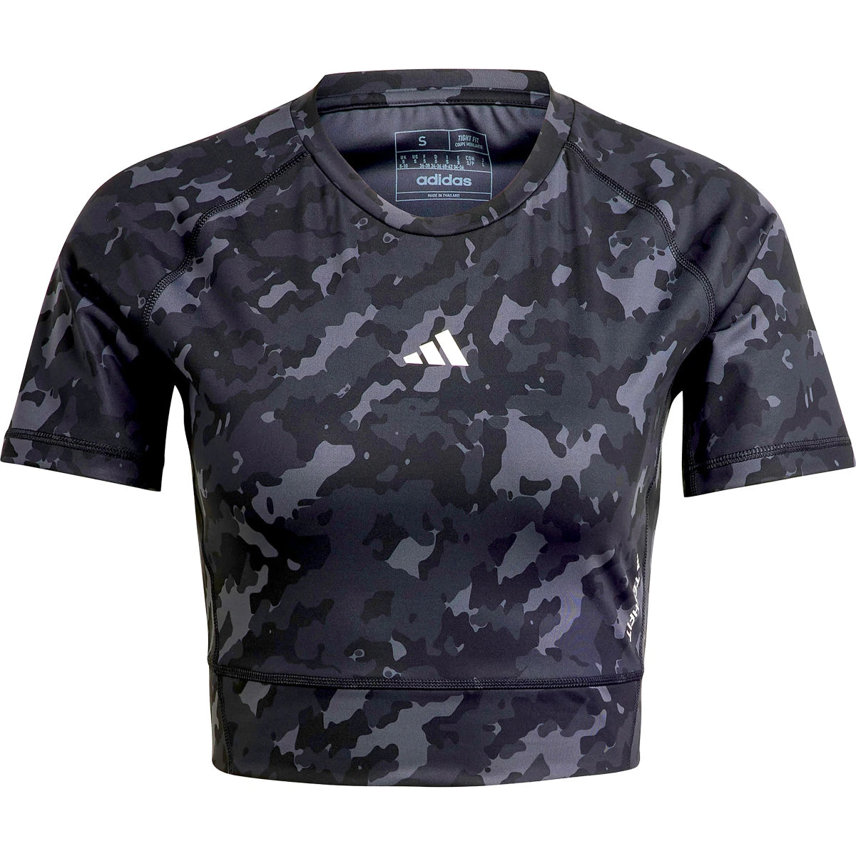 T-Shirt adidas Femme Print Crop