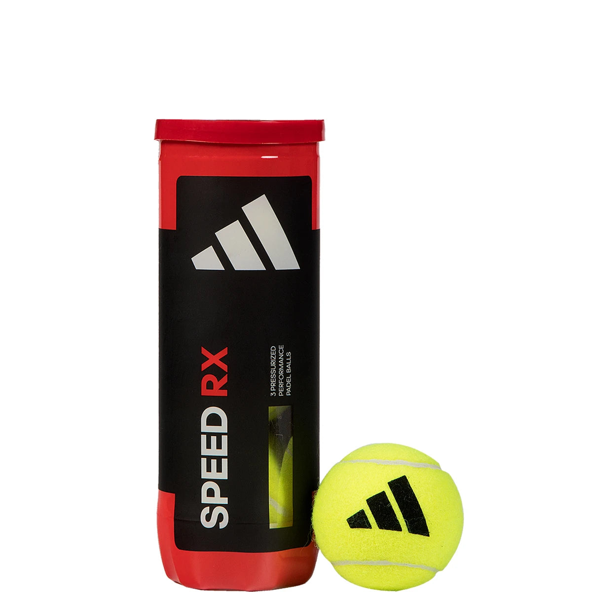 TUBE DE 3 BALLES DE PADEL ADIDAS SPEED RX