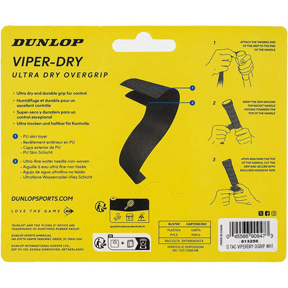 3 SURGRIPS DUNLOP ATP VIPER-DRY