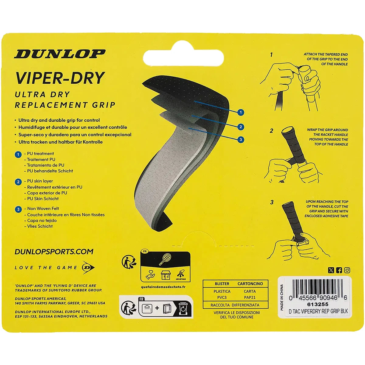 GRIP DUNLOP ATP VIPER-DRY