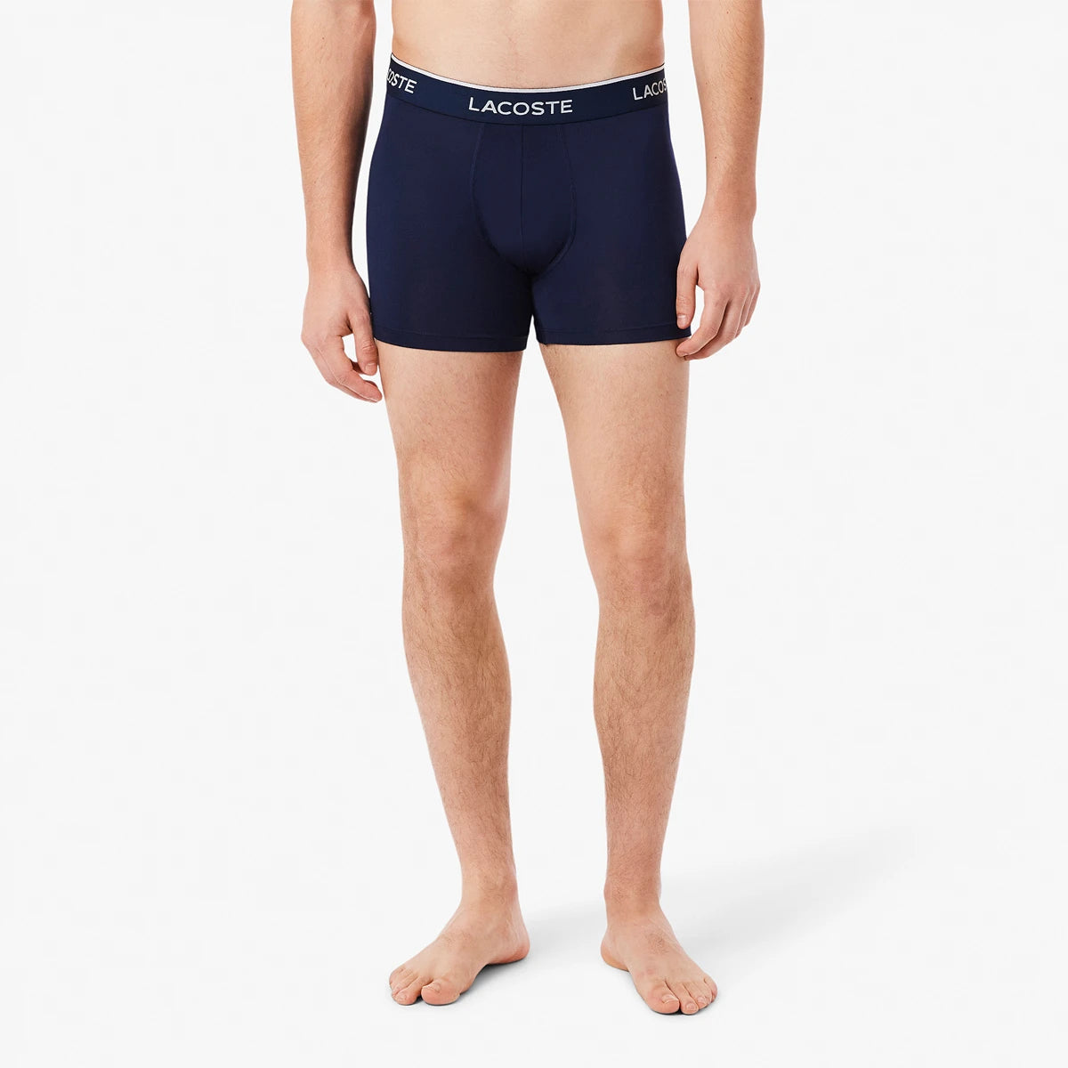 PACK DE 3 BOXERS LACOSTE POLYESTER