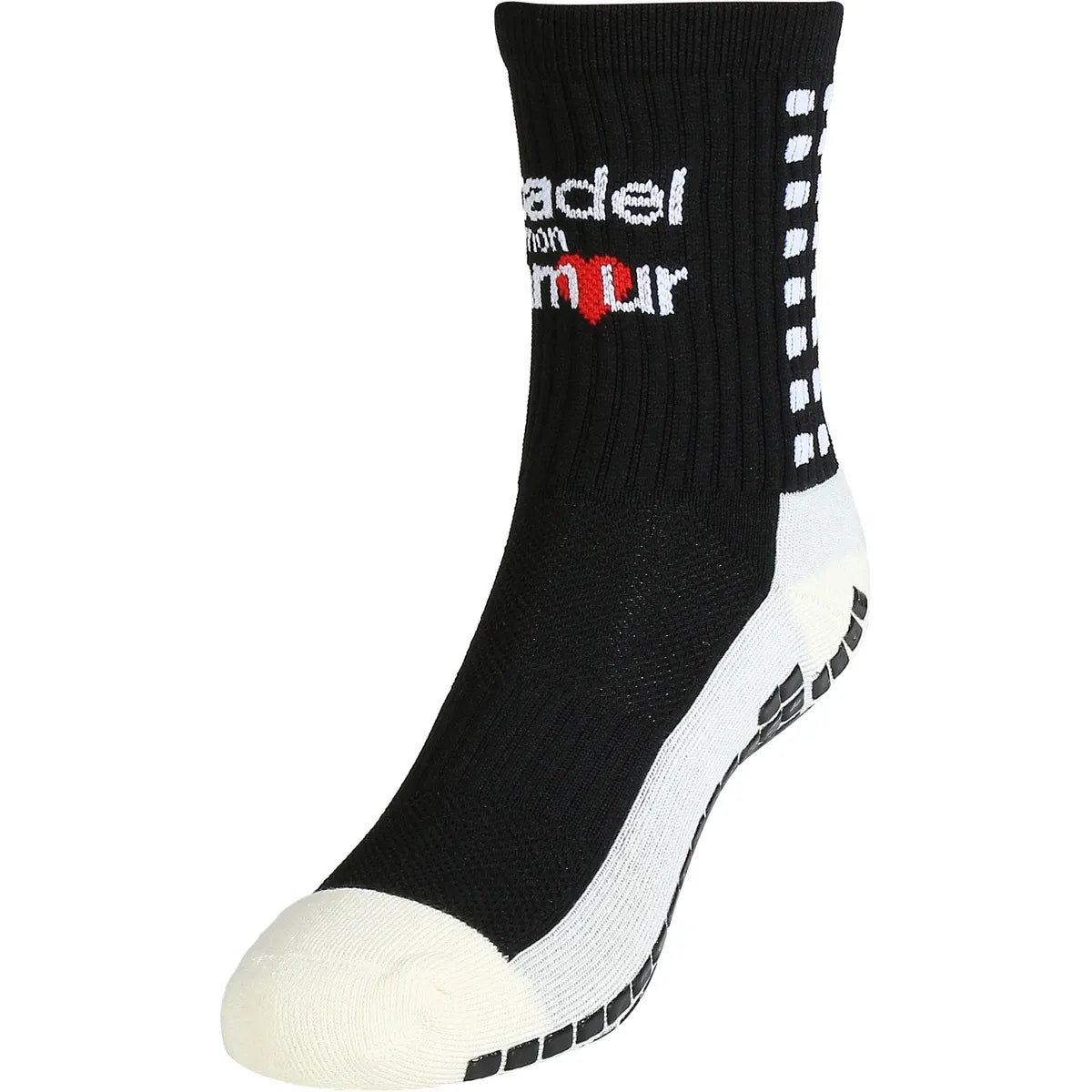 PAIRES DE CHAUSSETTES ANTI-DERAPANTES PADEL MON AMOUR (MID)