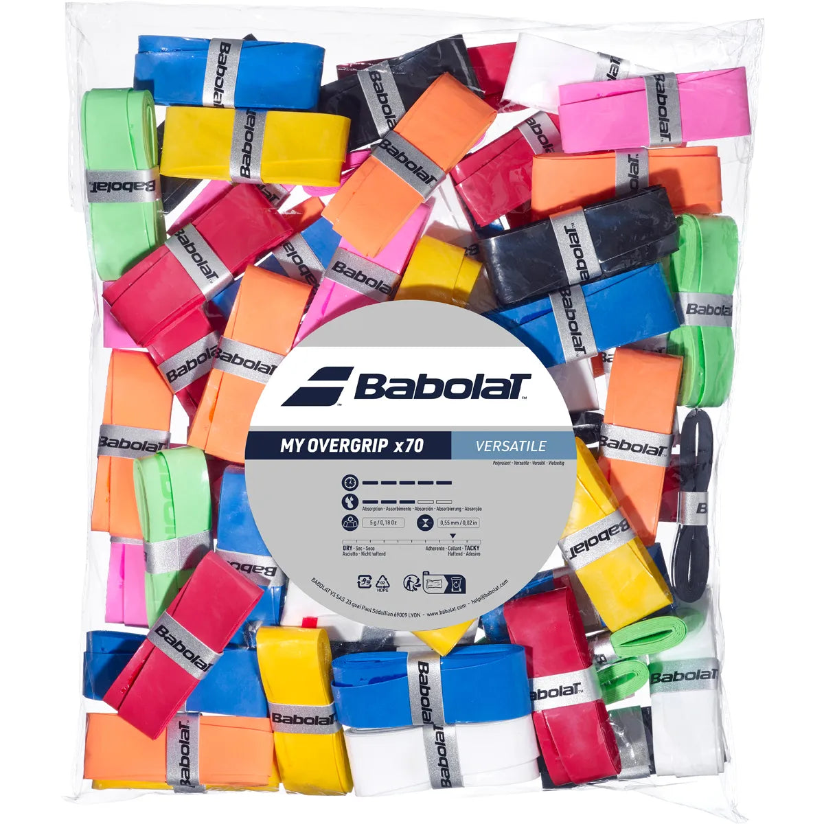 RECHARGE 70 SURGRIPS BABOLAT MY OVERGRIP