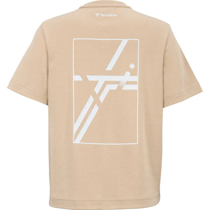 T-SHIRT TECNIFIBRE FEMME GRAPHIC SAND 2025