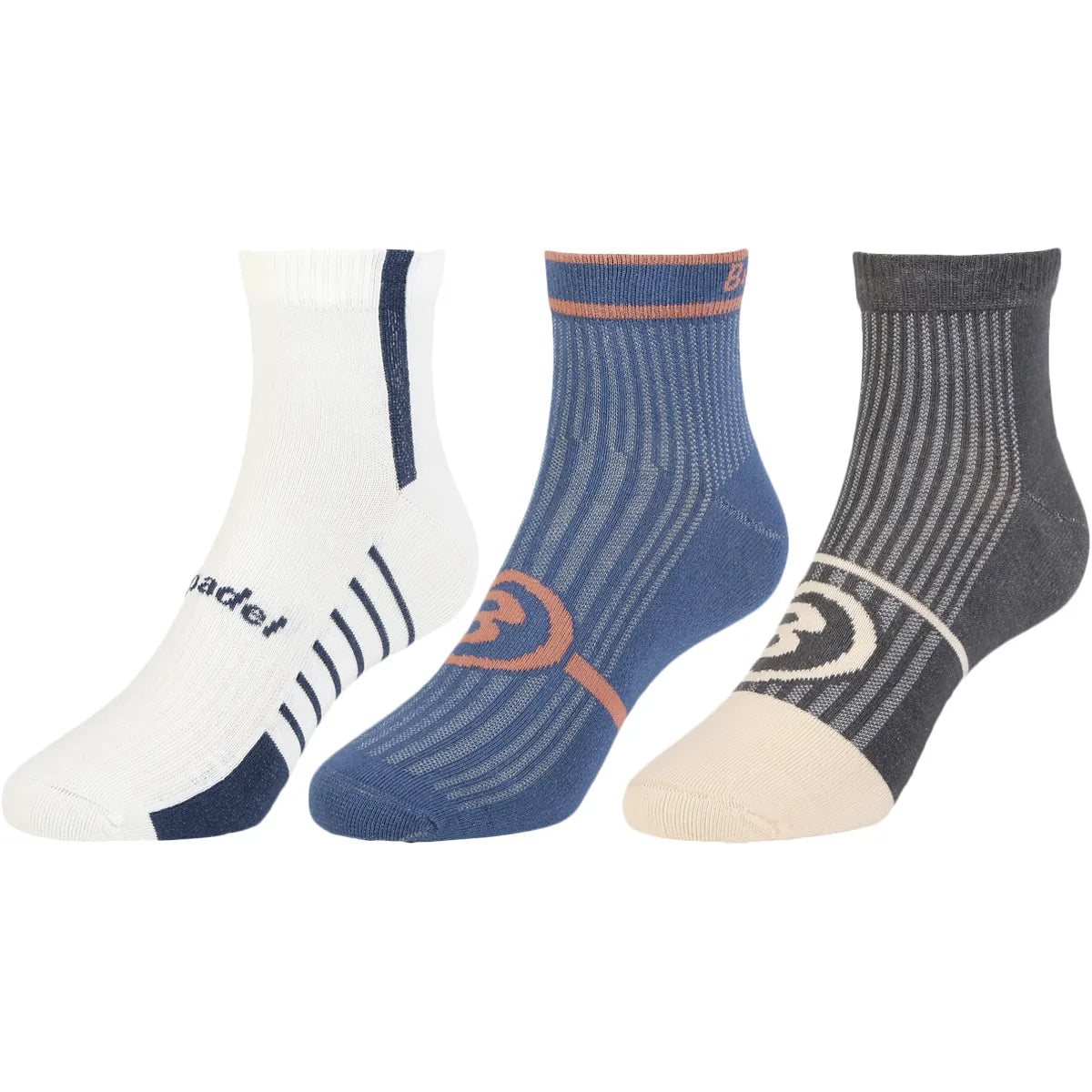 3 PAIRES DE CHAUSSETTES BULLPADEL FEMME BP256 I (LOW)