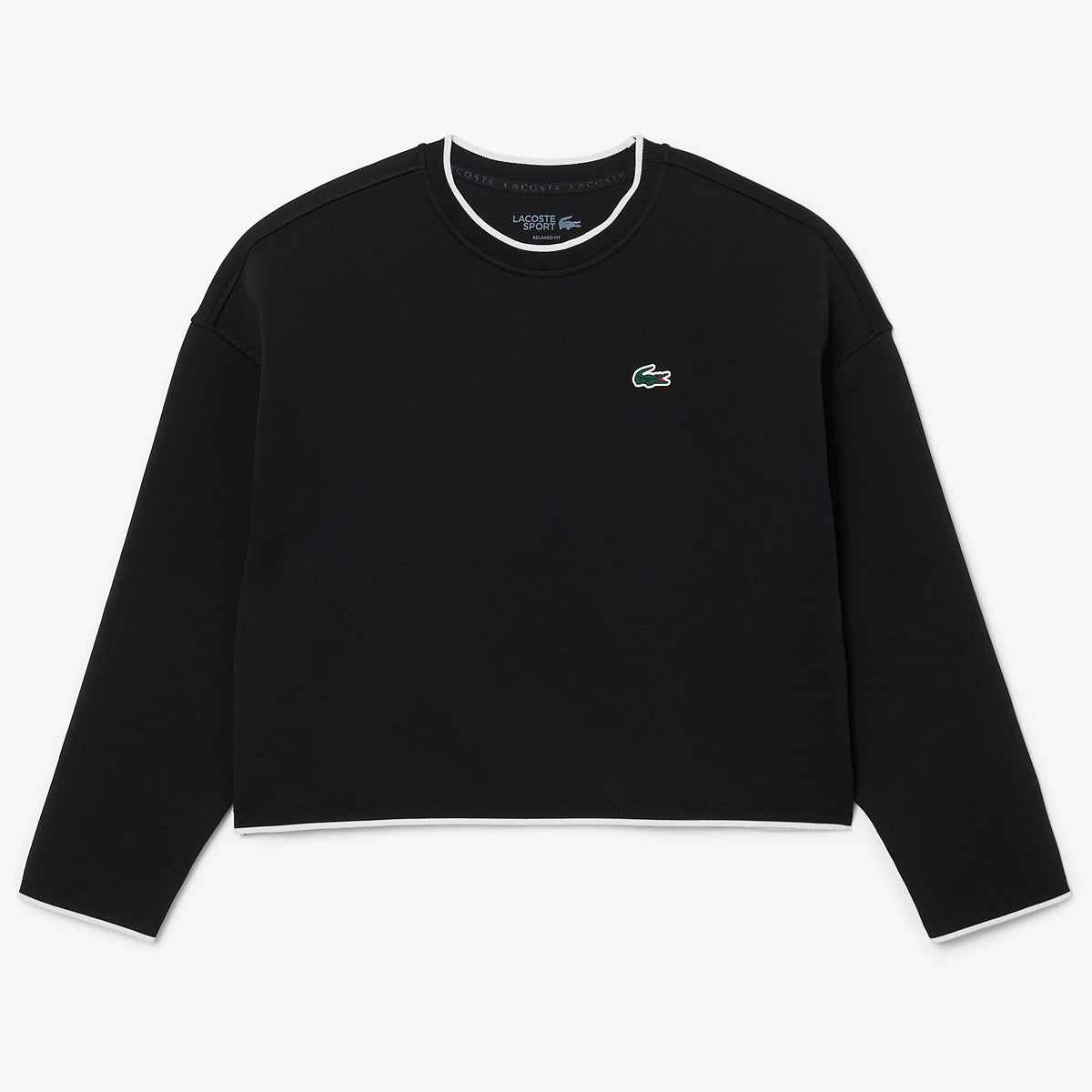 SWEAT LACOSTE FEMME CORE PERFORMANCE TECHNIQUE