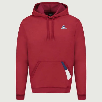 SWEAT LE COQ SPORTIF TRICOLORE A CAPUCHE